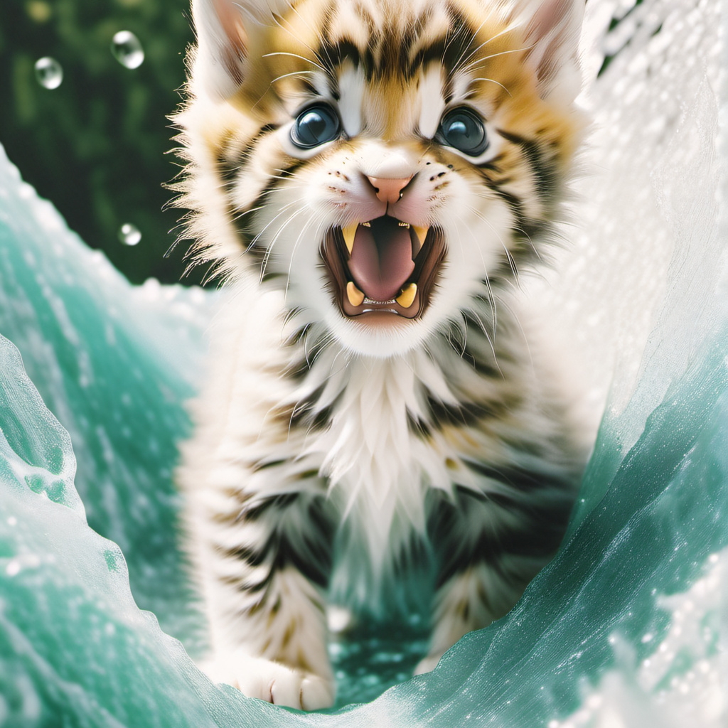 chat with ai character: angry kitten
