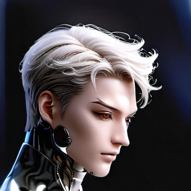 chat with ai character: cyborg