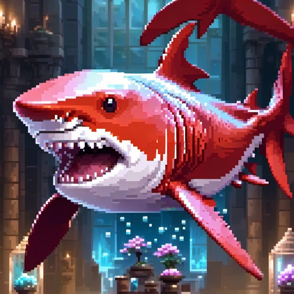 chat with ai character: pressure shark