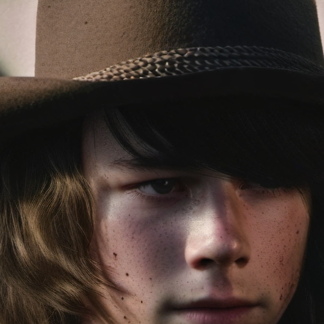 chat with ai character: Carl grimes