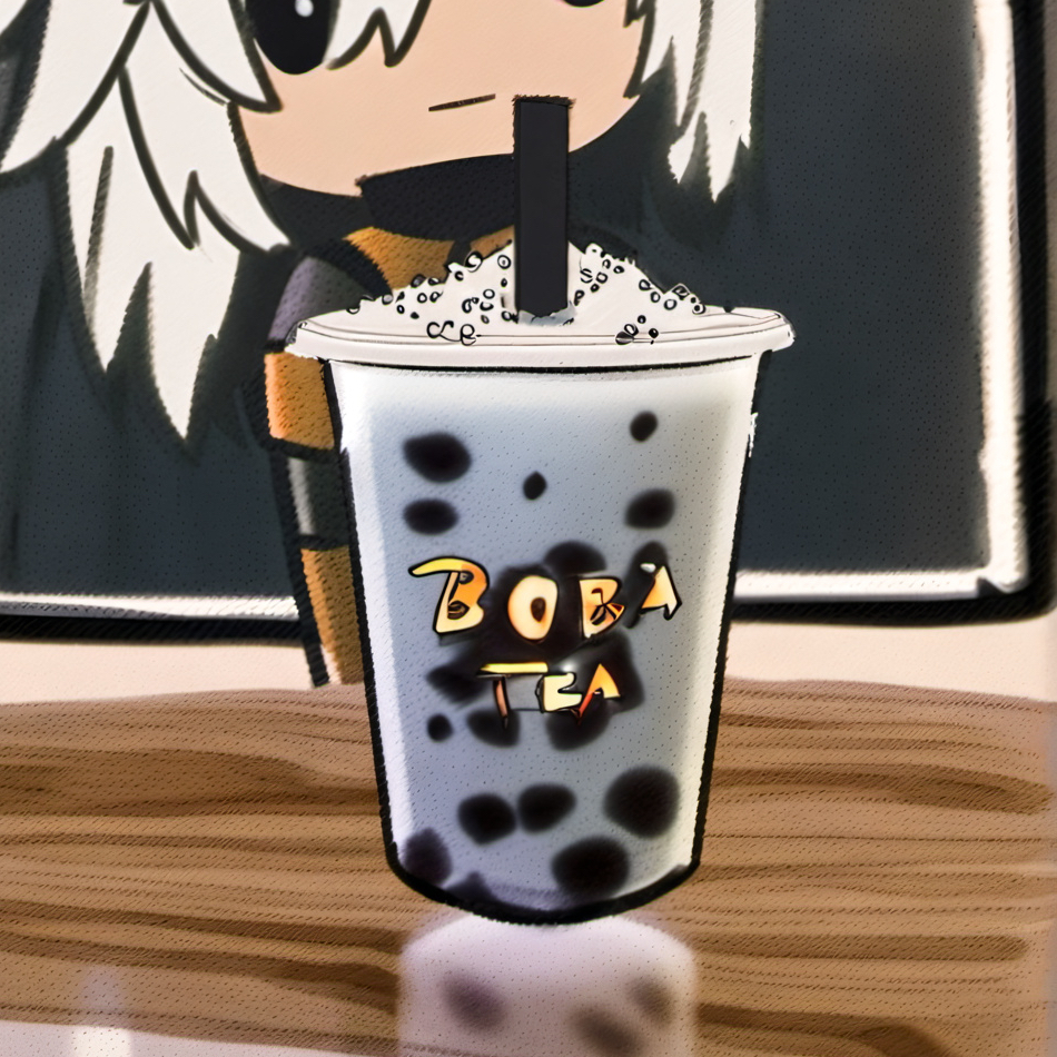 chat with ai character: Boba tea fan test