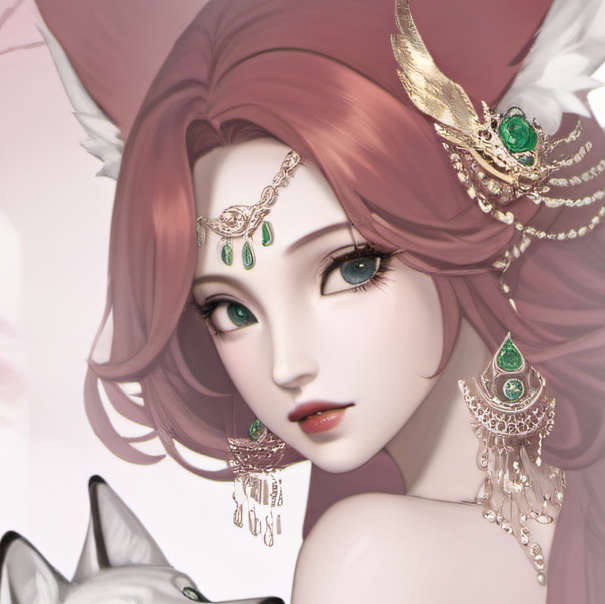 chat with ai character: Nine tale fox girl