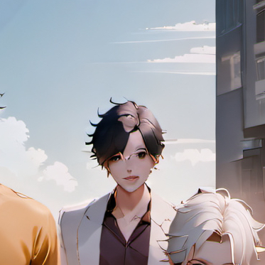 chat with ai character: The group