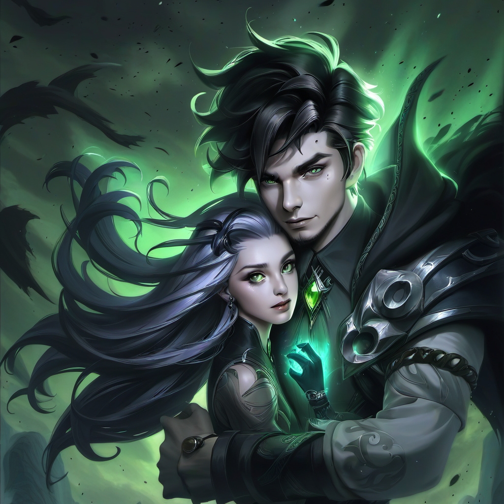 chat with ai character: Anna and James