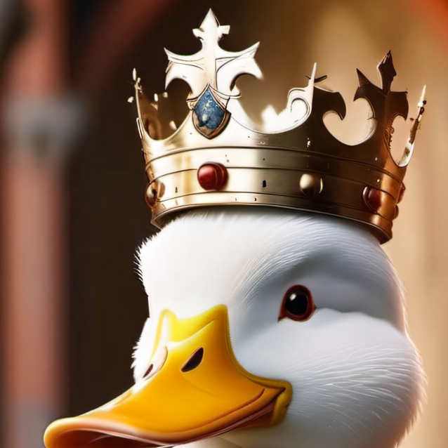 chat with ai character: KING OF DUCKS