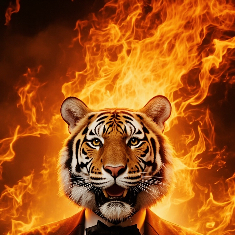 chat with ai character: Fire tiger