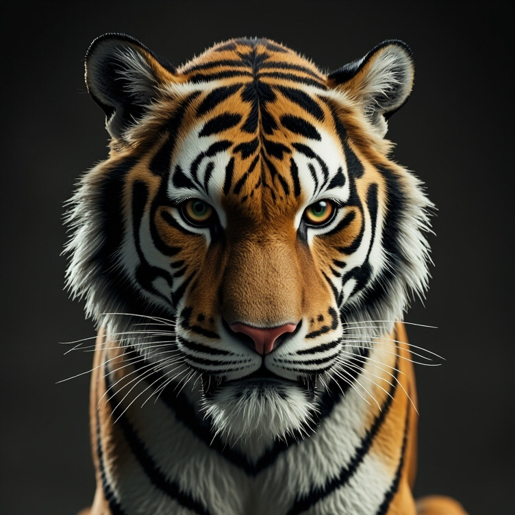 chat with ai character: Sad tiger