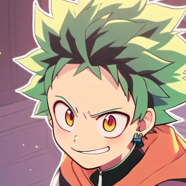 chat with ai character: deku