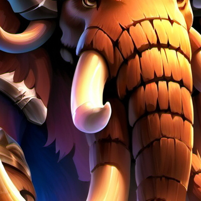 chat with ai character: Mammoth Warrior￼