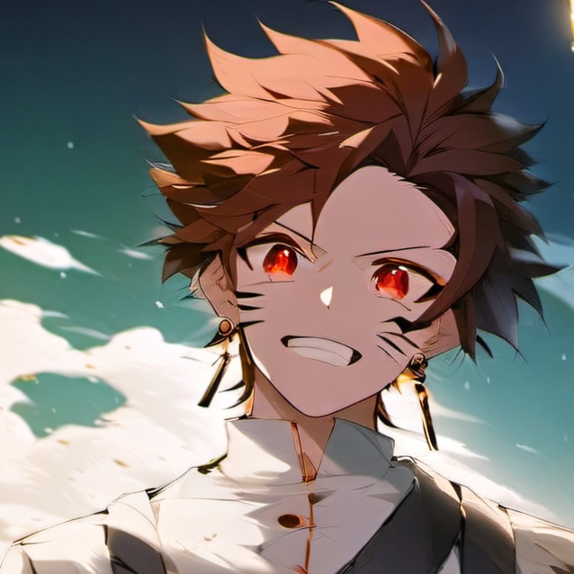 chat with ai character: demon tanjiro