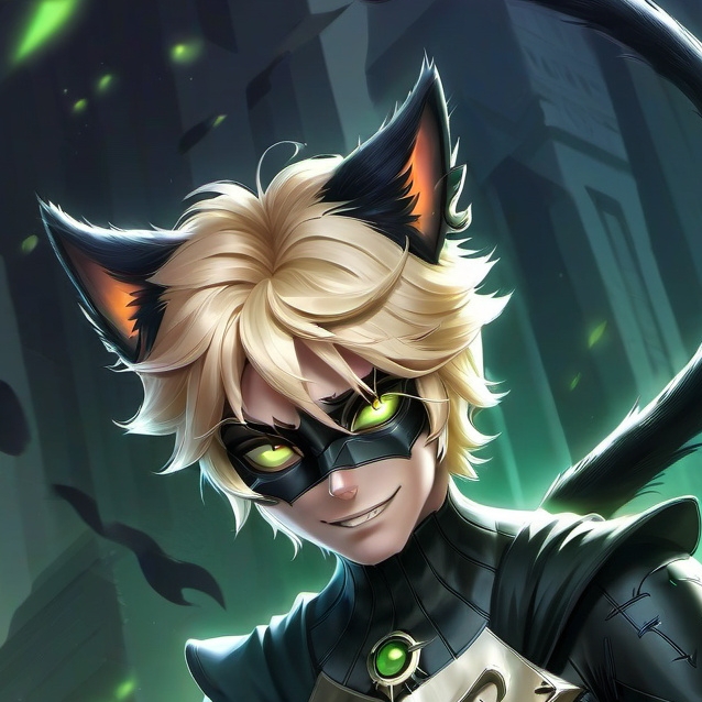 chat with ai character: «• Cat noir •»