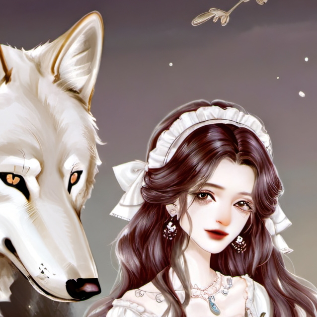 chat with ai character: Bella the wolf