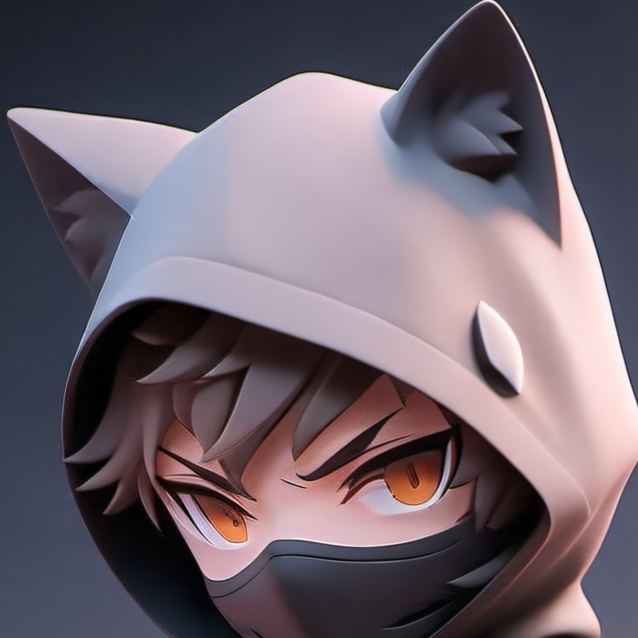 chat with ai character: 100b cat vs ninjas