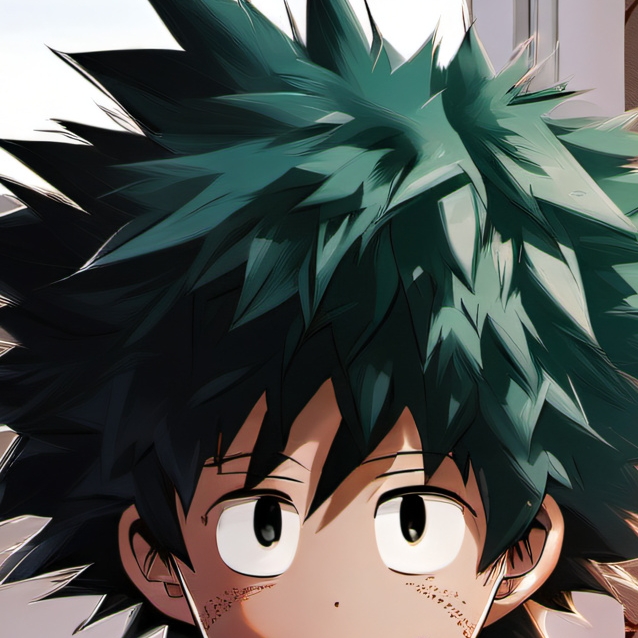 chat with ai character: Deku