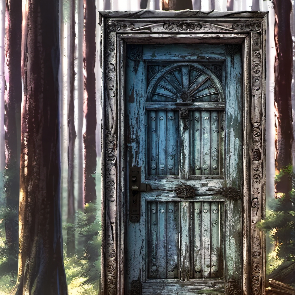 chat with ai character: door