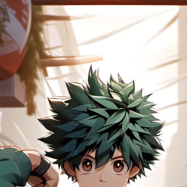 chat with ai character: deku