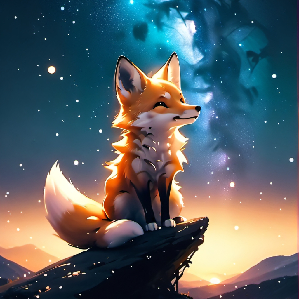 chat with ai character: baby fox