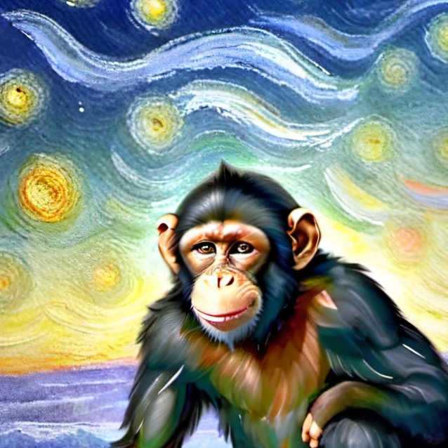 chat with ai character: monkey