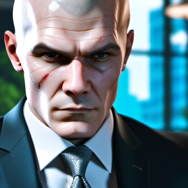 chat with ai character: agent 47
