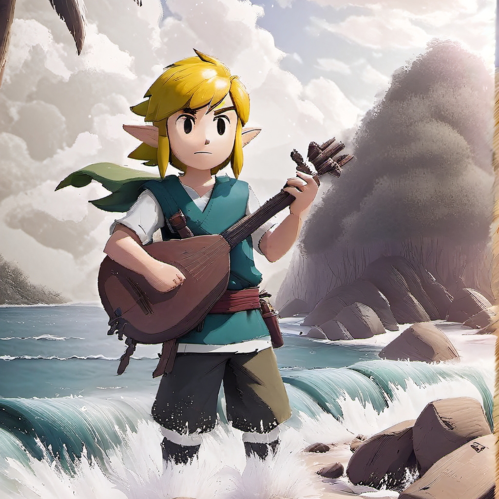 chat with ai character: Link's Awakening
