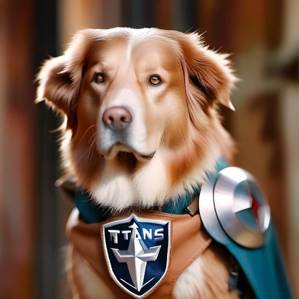 chat with ai character: Titans as dogs