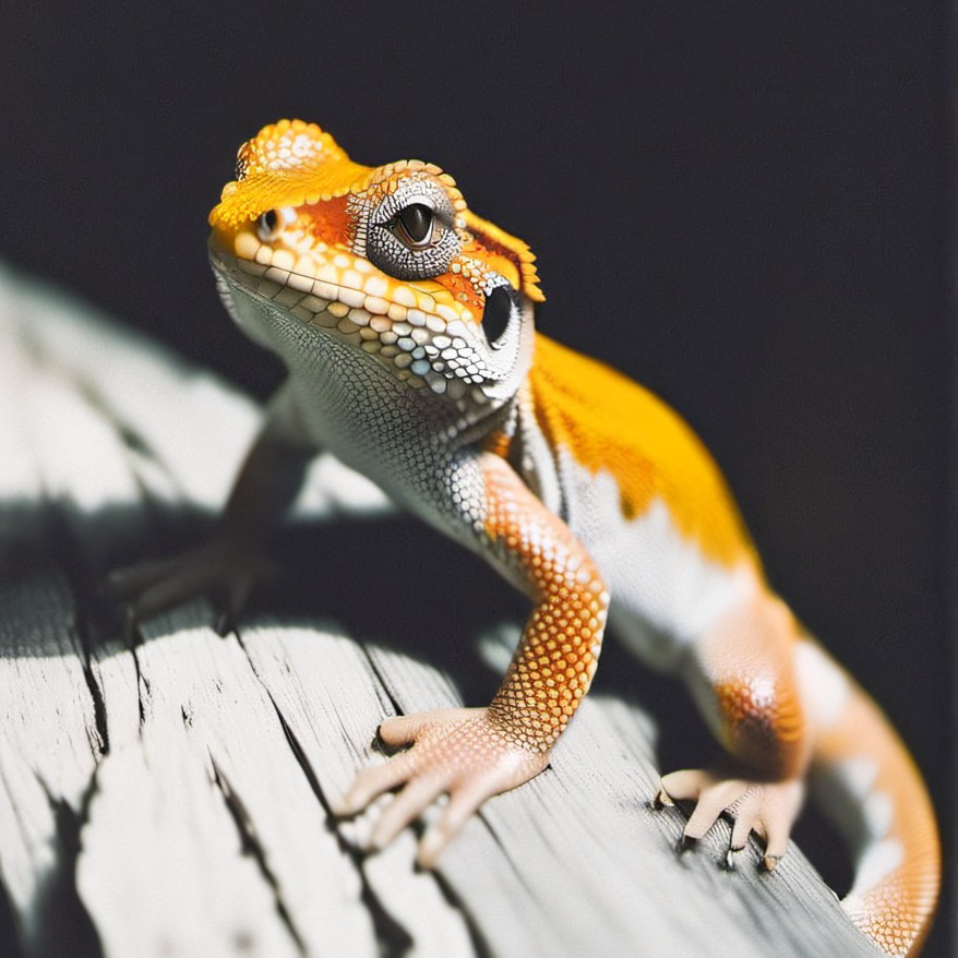 chat with ai character: little geko