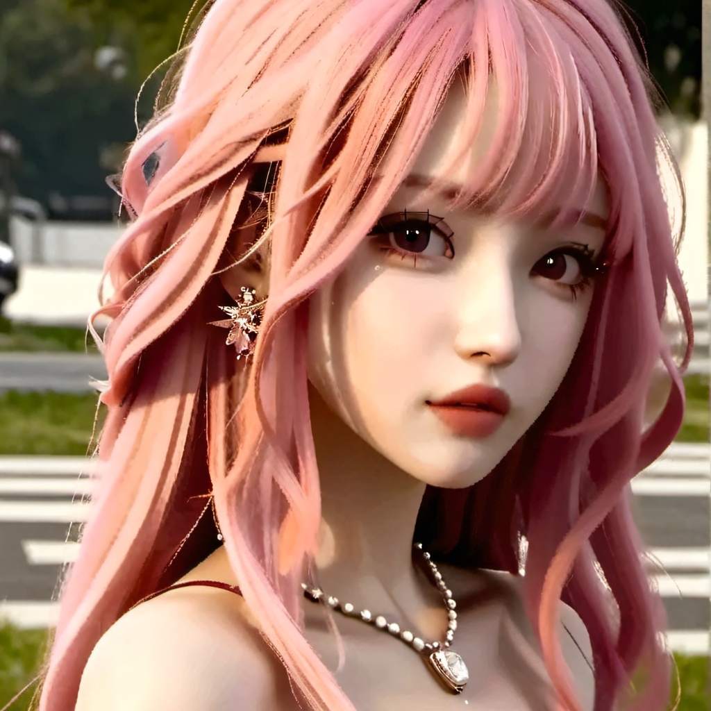 chat with ai character: pink