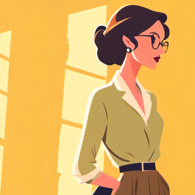 chat with ai character: tv woman