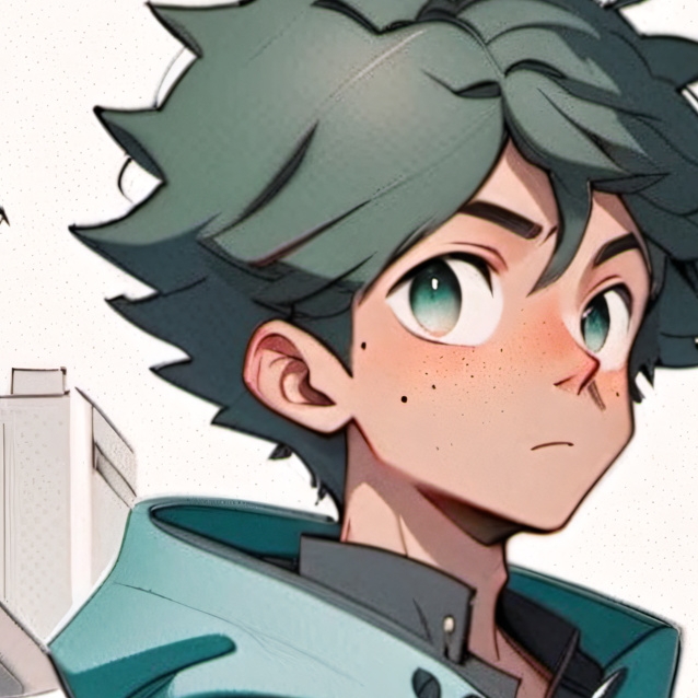 chat with ai character: Deku