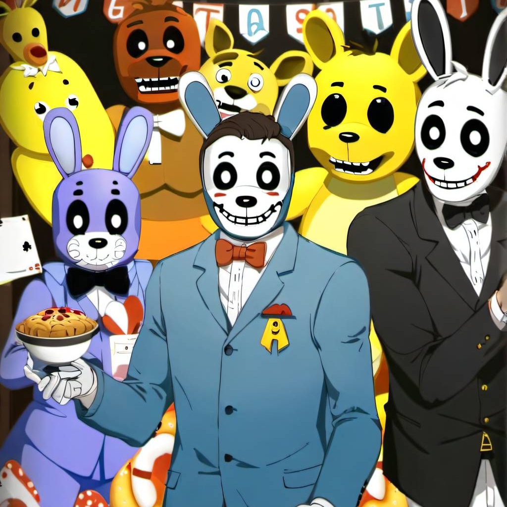 chat with ai character: Fnaf fans meet up