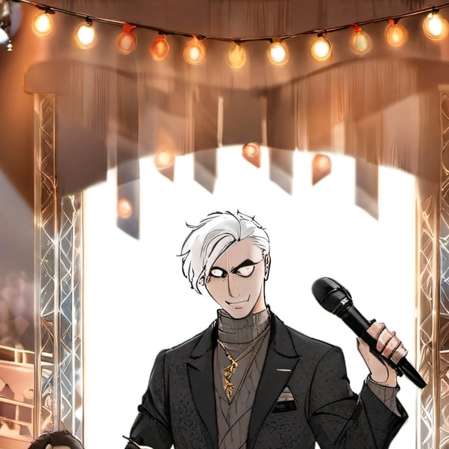 chat with ai character: roast game show