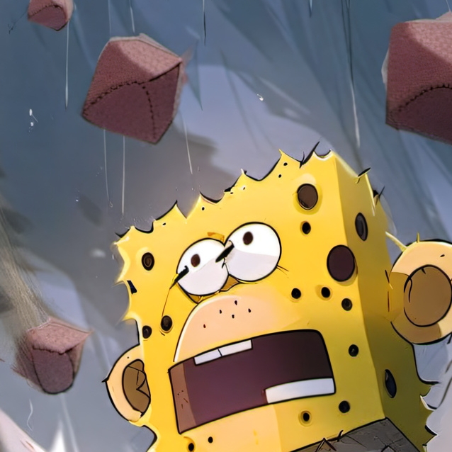 chat with ai character: monkey spongebob 