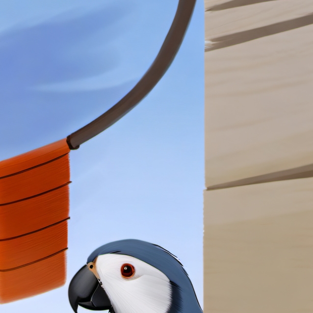 chat with ai character: talking parrot