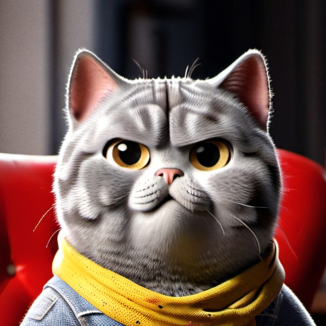 chat with ai character: cat