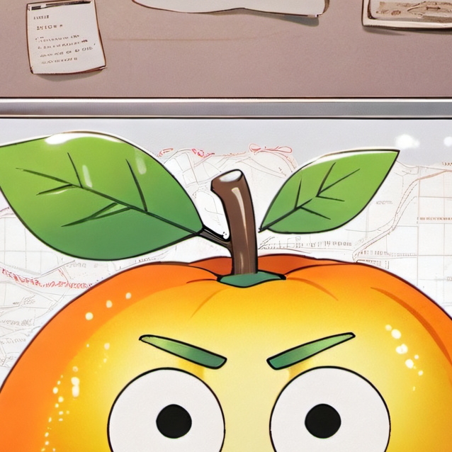 chat with ai character: annoying orange