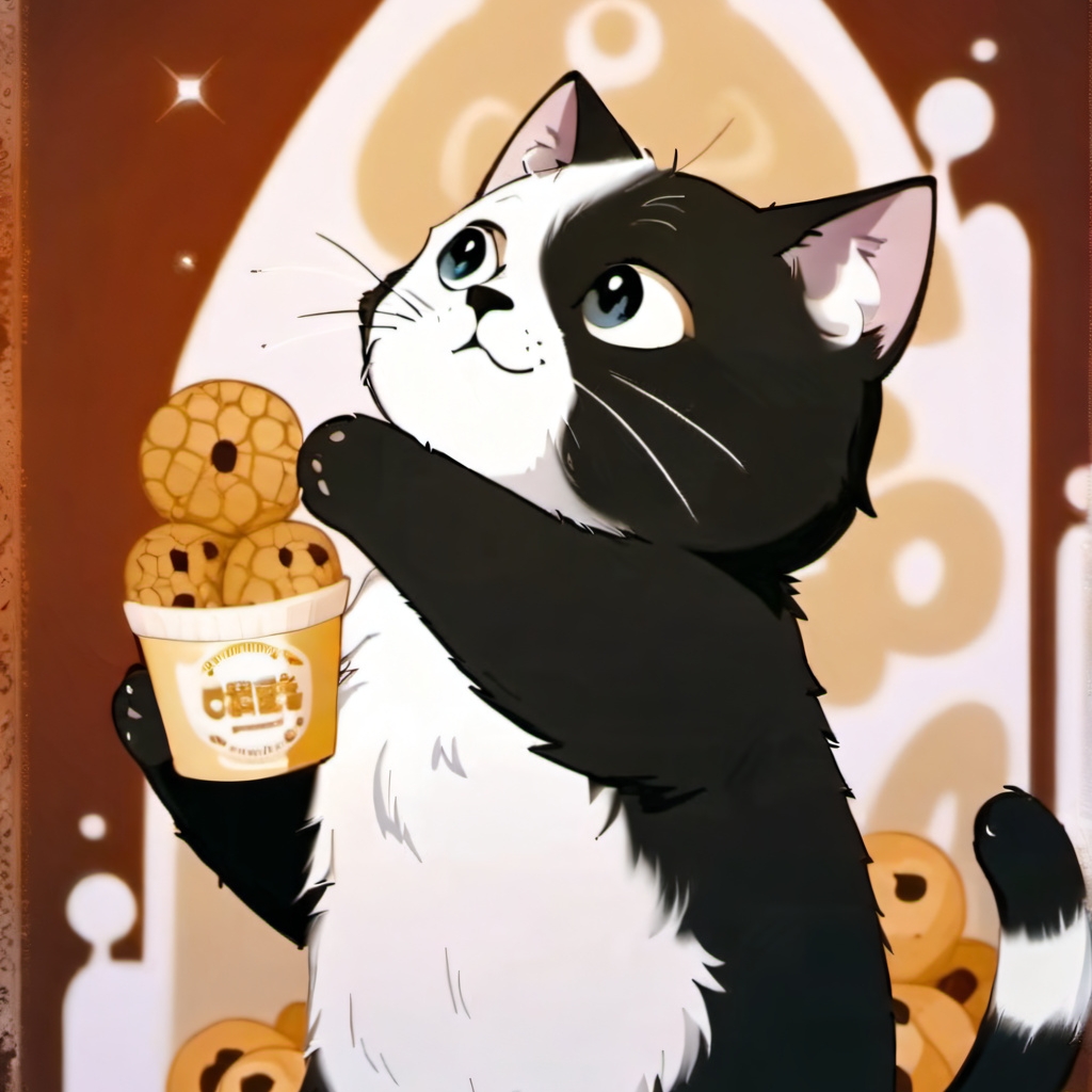 chat with ai character: Cookies creem cat