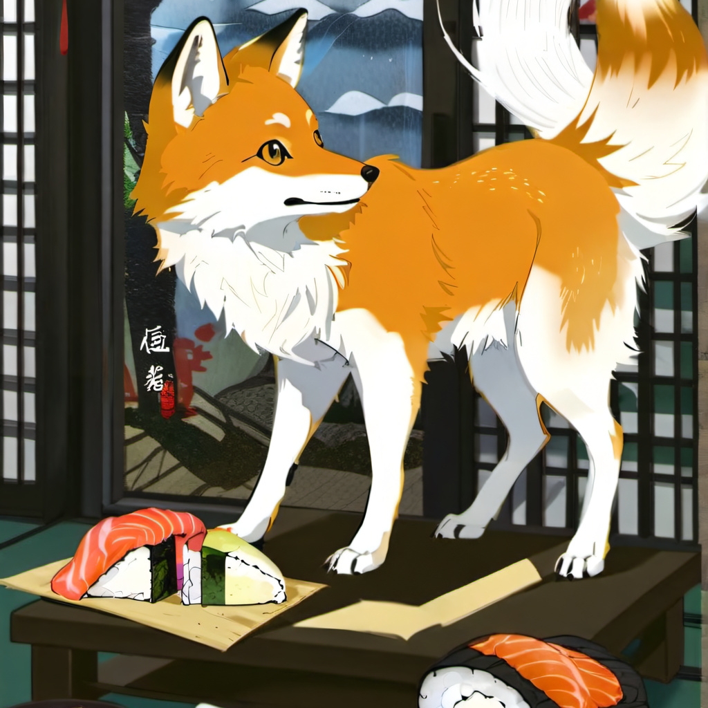 chat with ai character: Sushi Fox