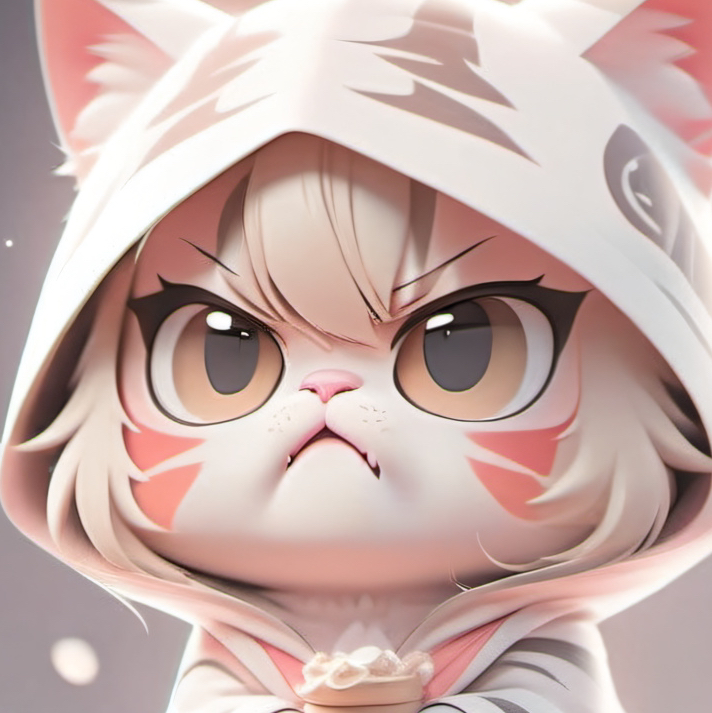 chat with ai character: Angry cat