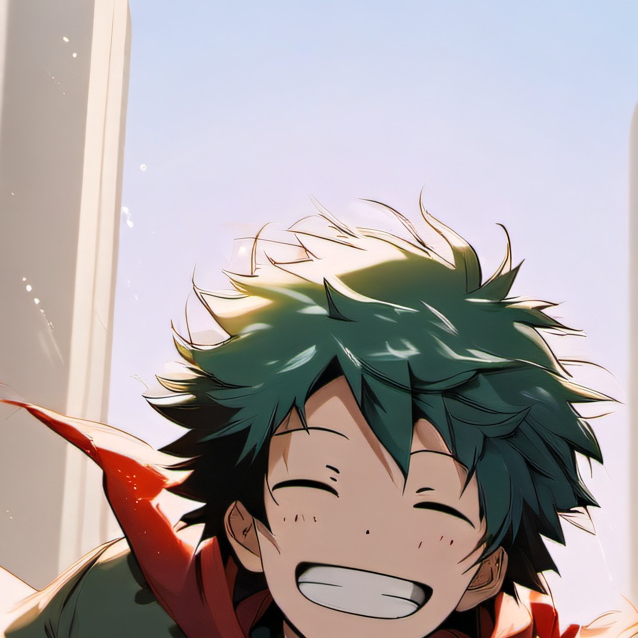 chat with ai character: Izuku Midorya
