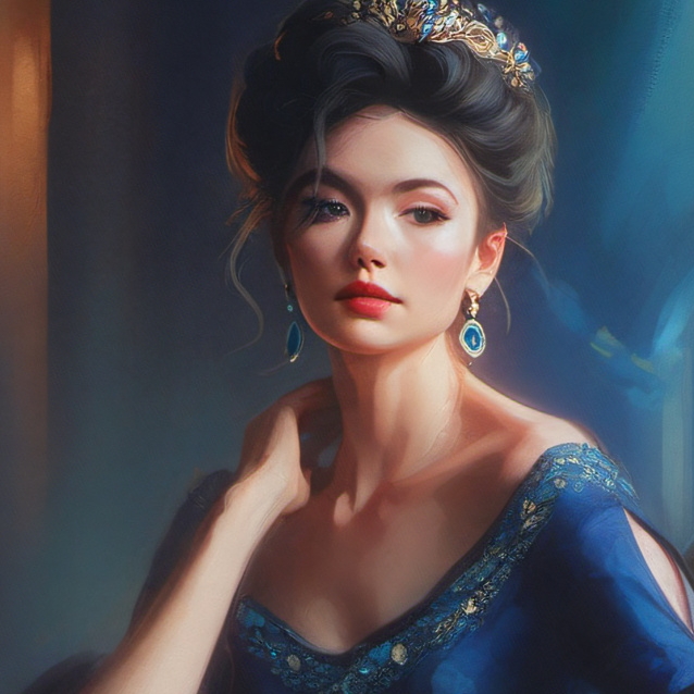 chat with ai character: queen any