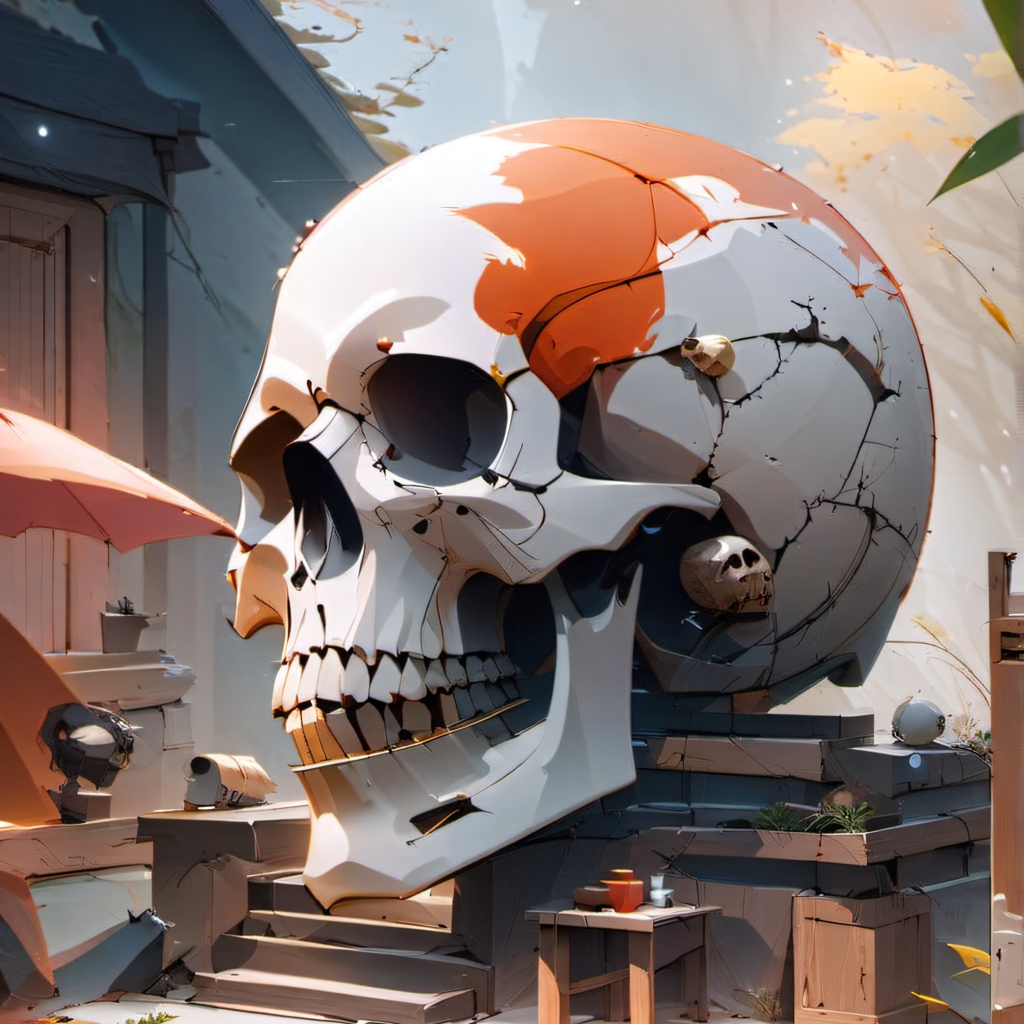 chat with ai character: Skull