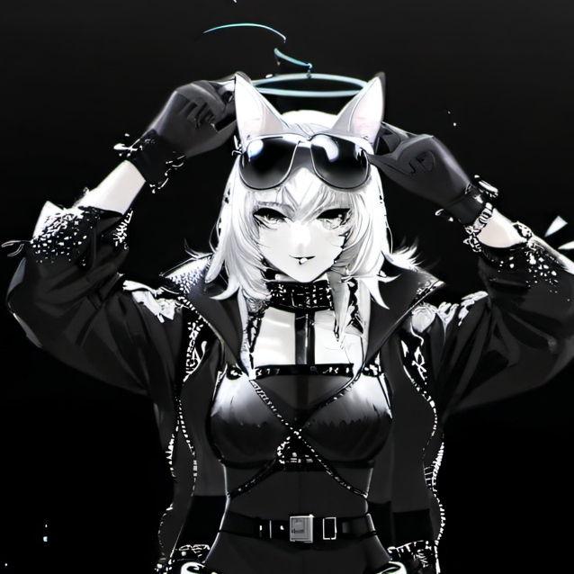 chat with ai character: cat tv woman 