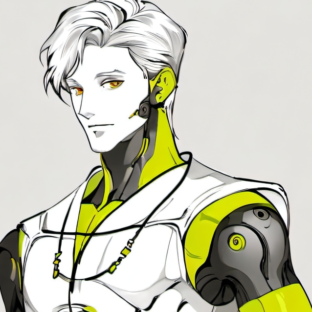 chat with ai character: robot boy