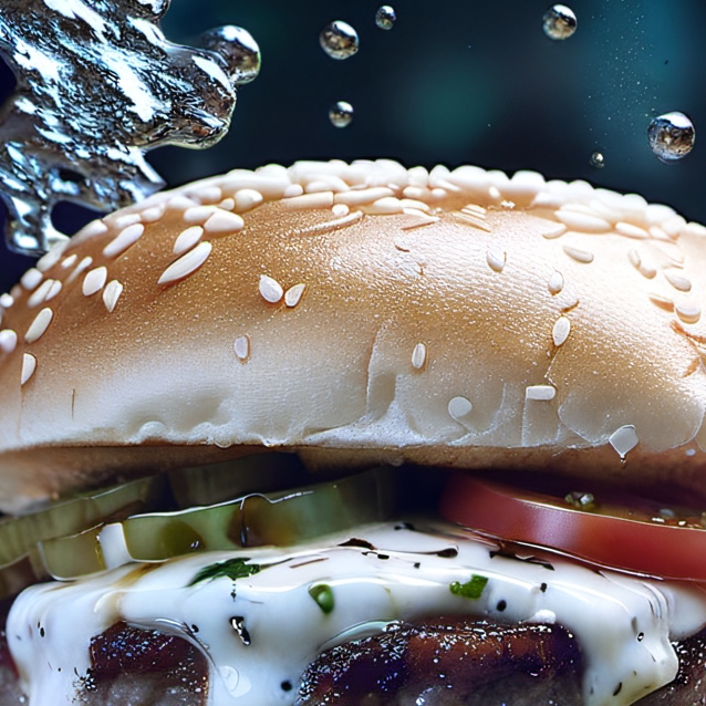 chat with ai character: burger