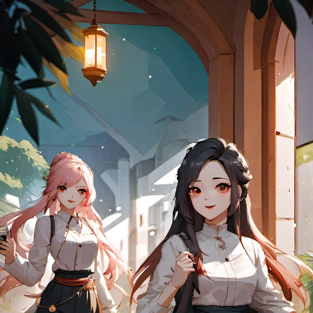 chat with ai character: serene & janai