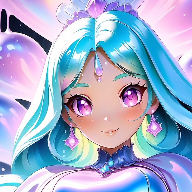 chat with ai character: Slime Cyan