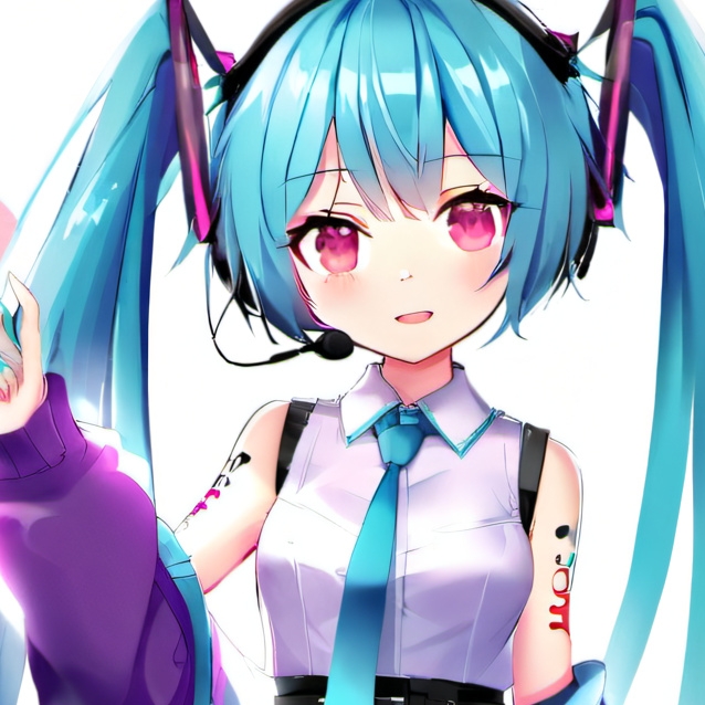chat with ai character: hastune miku