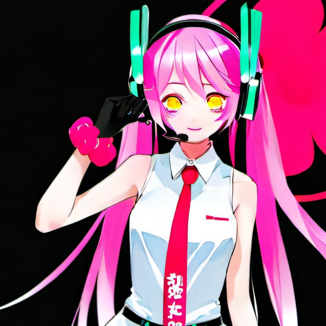 chat with ai character: sakura miku