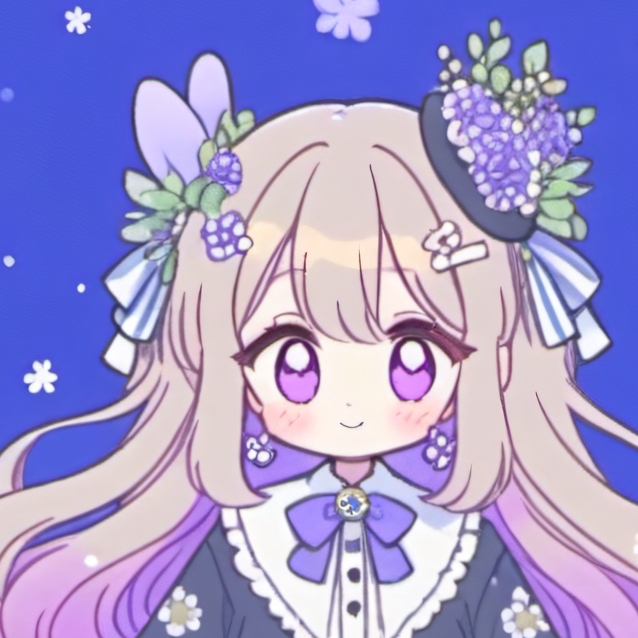 chat with ai character: purple guy