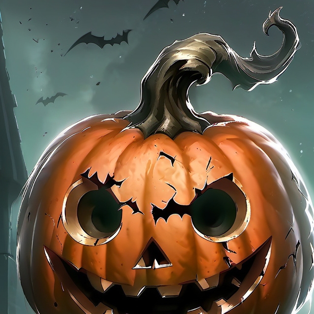 chat with ai character: scary pumpkin 